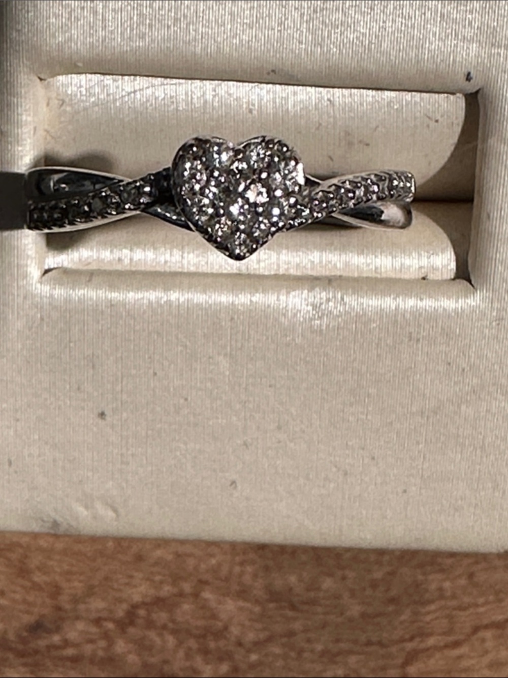 10 k diamond ring size 7 1/2 from K jewelers